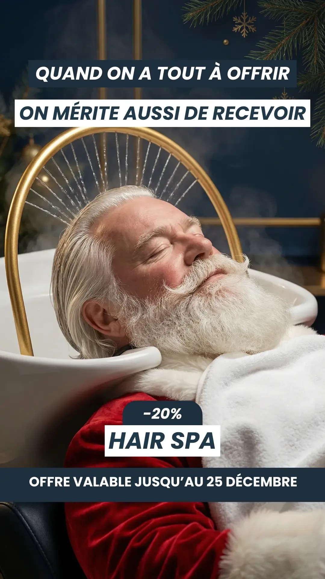 Visuel publicitaire de l'offre de Noël Les Océades