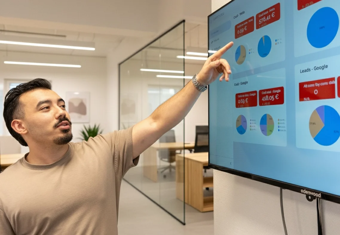 Illustration de stratégies marketing et planification digitale